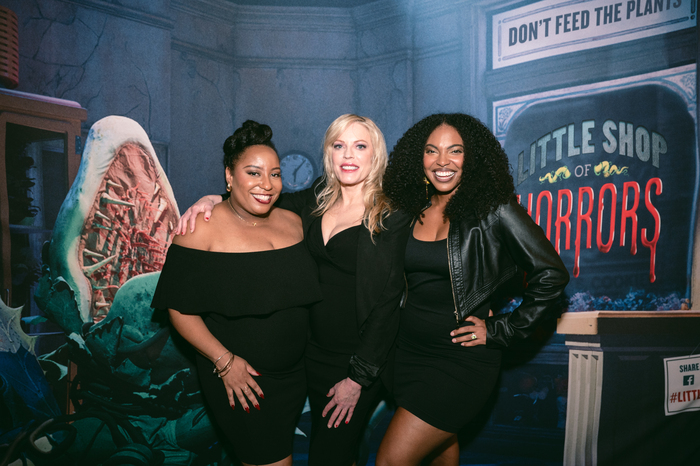 Sherie Rene Scott and Nicholas Christopher's Little Shop of Horrors Opening  Photo