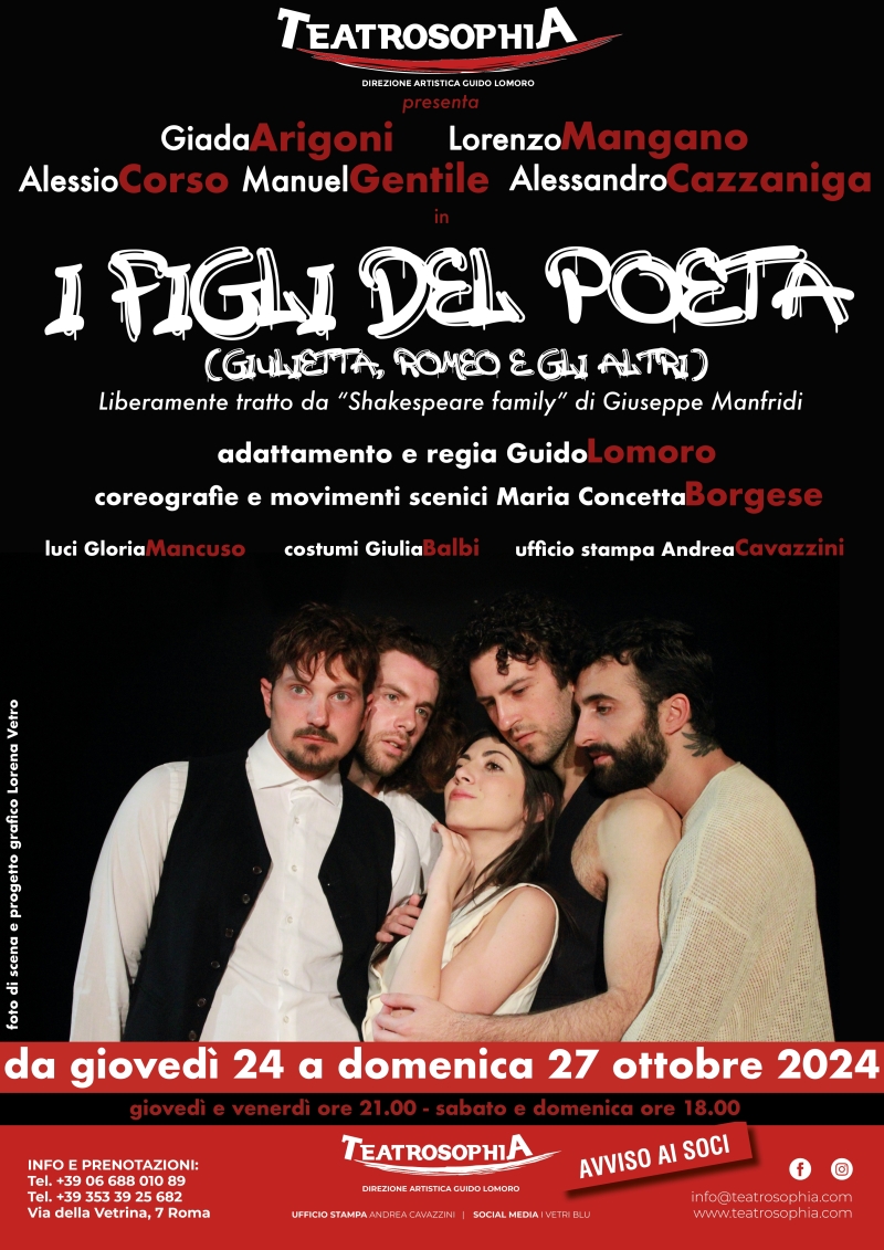 Review: I FIGLI DEL POETA al TEATROSOPHIA  Image