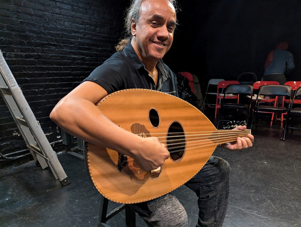 Photos: OUD PLAYER ON THE TEL at HERE Arts Center in Rehearsal  Image