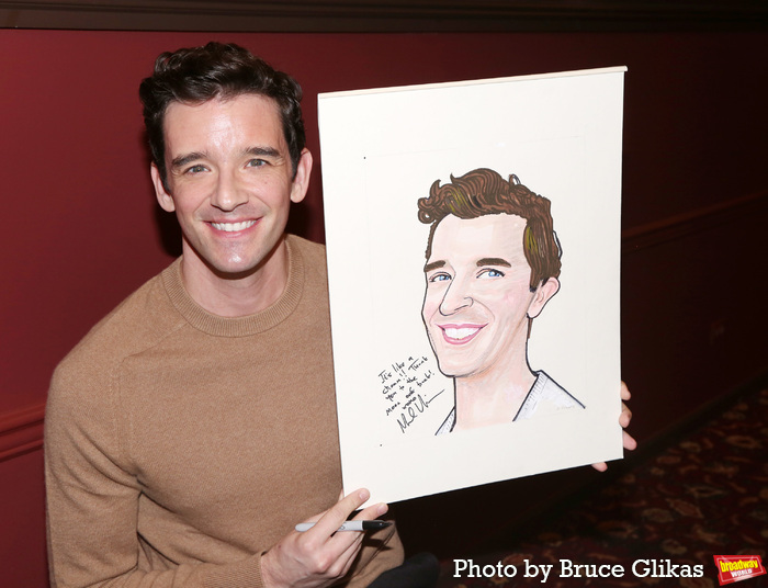 Photos: Michael Urie Unveils Sardi's Caricature Image