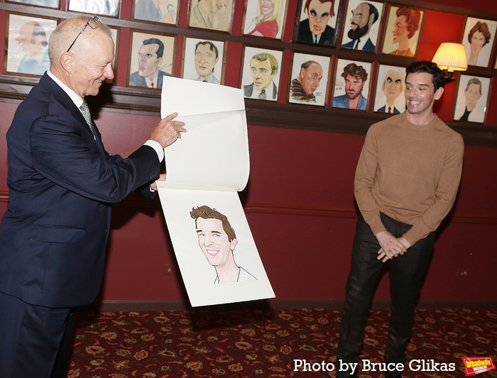 Photos: Michael Urie Unveils Sardi's Caricature Image