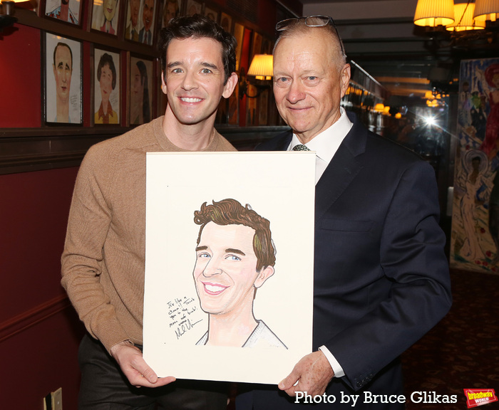 Photos: Michael Urie Unveils Sardi's Caricature Image