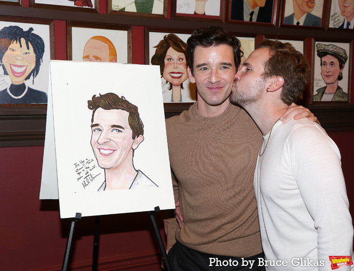 Photos: Michael Urie Unveils Sardi's Caricature Image