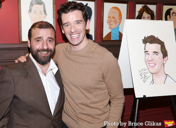 Photos: Michael Urie Unveils Sardi's Caricature Image