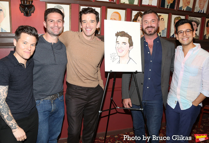 Photos: Michael Urie Unveils Sardi's Caricature Image