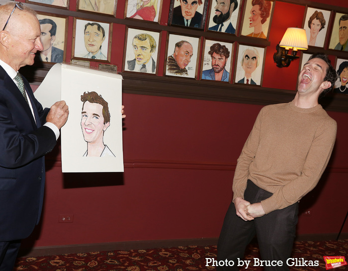 Photos: Michael Urie Unveils Sardi's Caricature Image