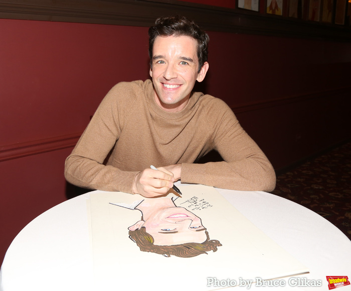 Photos: Michael Urie Unveils Sardi's Caricature Image