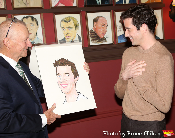 Photos: Michael Urie Unveils Sardi's Caricature Image