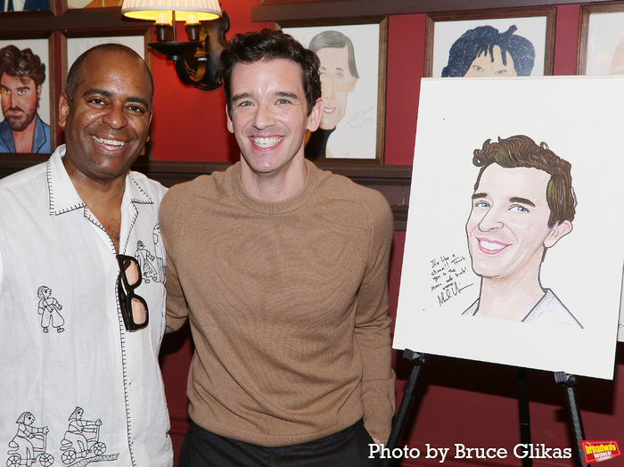 Photos: Michael Urie Unveils Sardi's Caricature Image