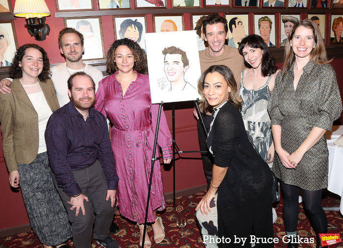 Michael Urie, Talene Monahon, Amelia Workman, Ryan Spahn, Jess Chayes and The cast of Photo