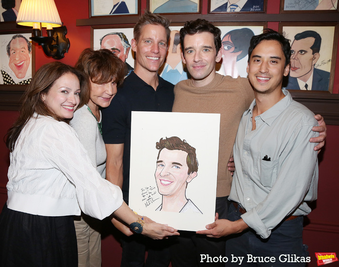 Photos: Michael Urie Unveils Sardi's Caricature Image