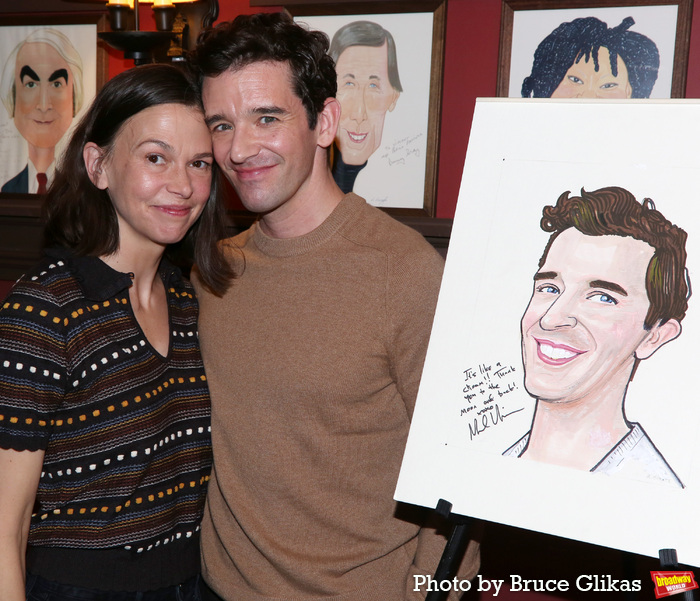 Photos: Michael Urie Unveils Sardi's Caricature Image
