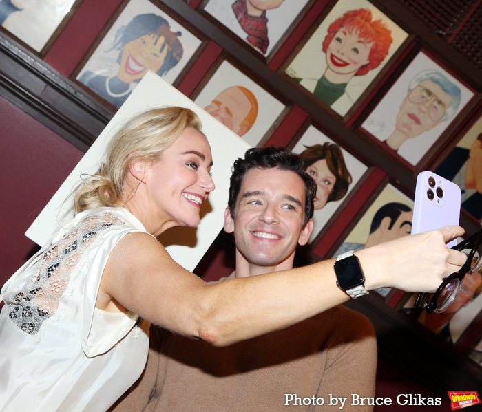 Betsy Wolfe and Michael Urie Photo