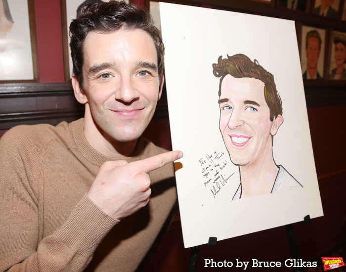 Photos: Michael Urie Unveils Sardi's Caricature  Image