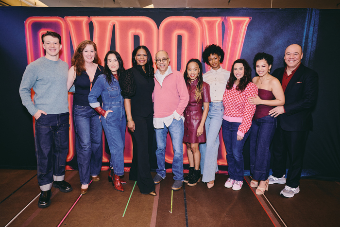 George C. Wolfe, Camille A. Brown, and the cast of GYPSY Photo