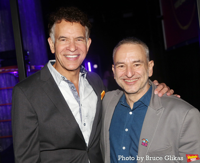 Brian Stokes Mitchell and Joe DiPietro Photo