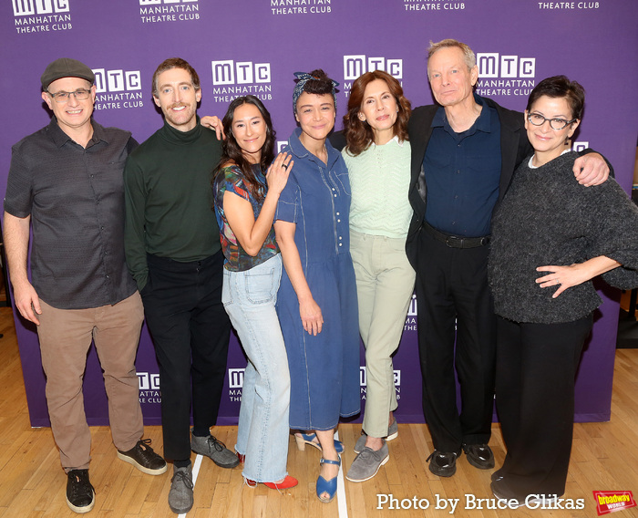 Playwright Jonathan Spector, Thomas Middleditch, Chelsea Yakura-Kurtz, Amber Gray, Je Photo