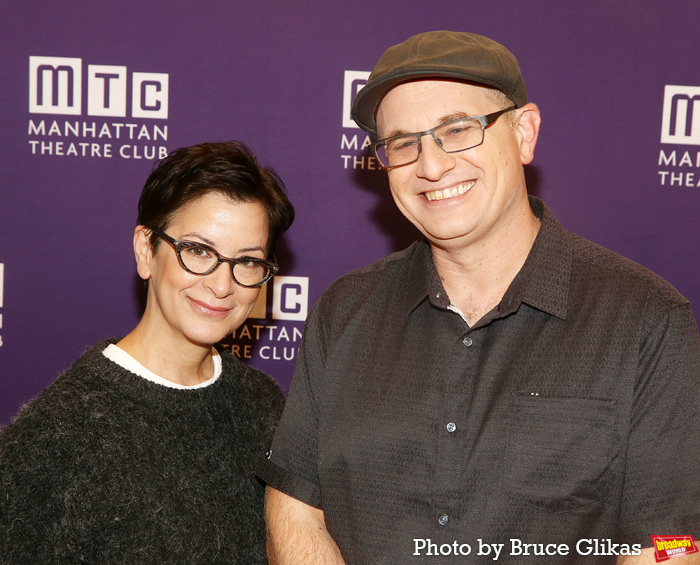 Director Anna D. Shapiro and Playwright Jonathan Spector Photo