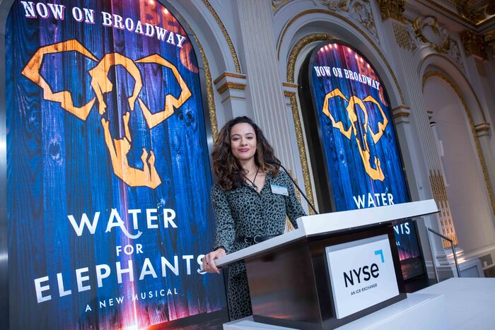 Photos: WATER FOR ELEPHANTS Rings the Opening Bell at the New York Stock Exchange Image