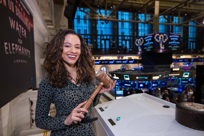 Photos: WATER FOR ELEPHANTS Rings the Opening Bell at the New York Stock Exchange  Image