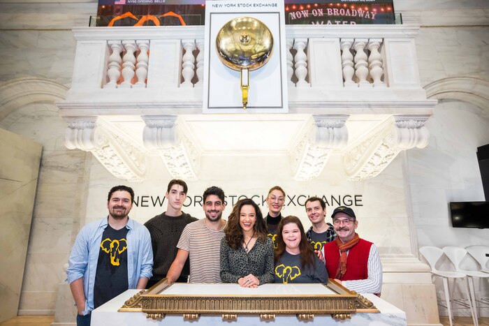 Photos: WATER FOR ELEPHANTS Rings the Opening Bell at the New York Stock Exchange  Image