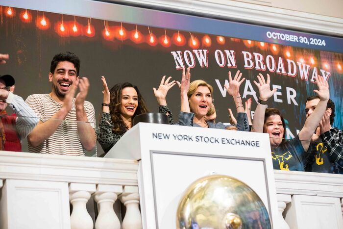 Photos: WATER FOR ELEPHANTS Rings the Opening Bell at the New York Stock Exchange  Image