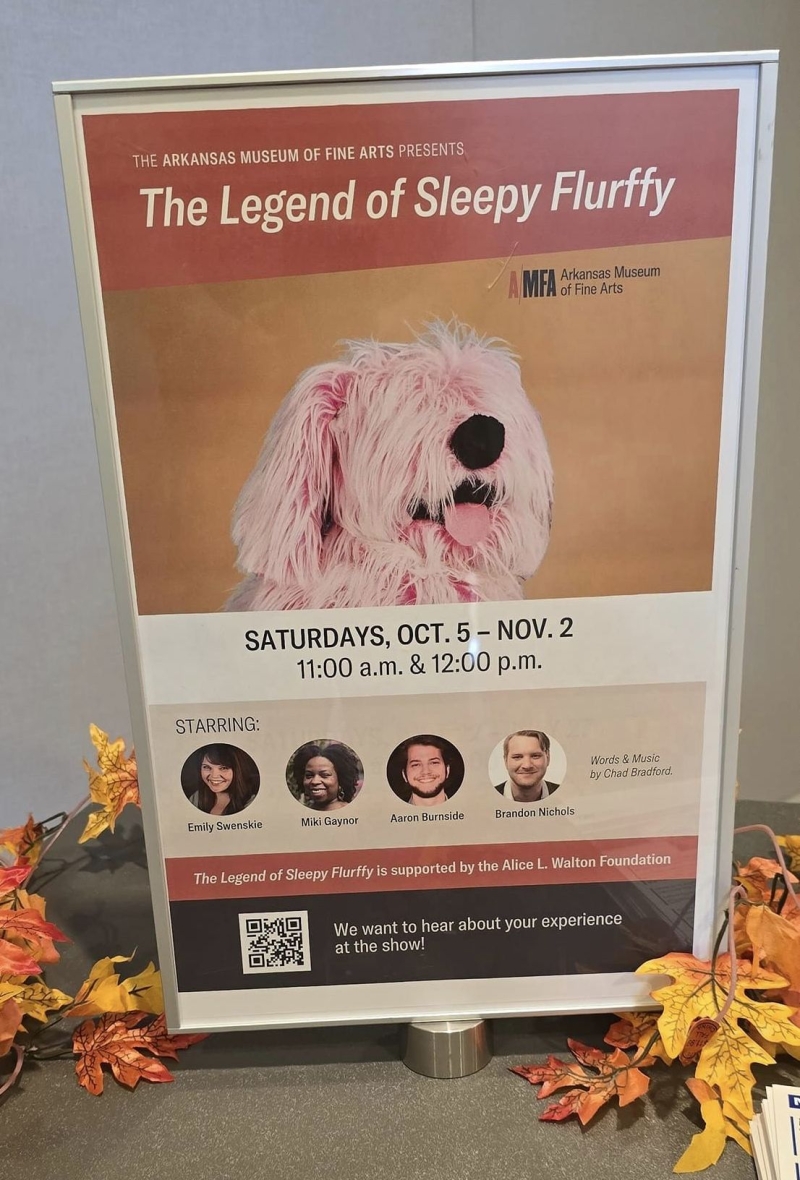 Review: THE LEGEND OF SLEEPY FLURFFY at Arkansas Museum Of Fine Arts  Image