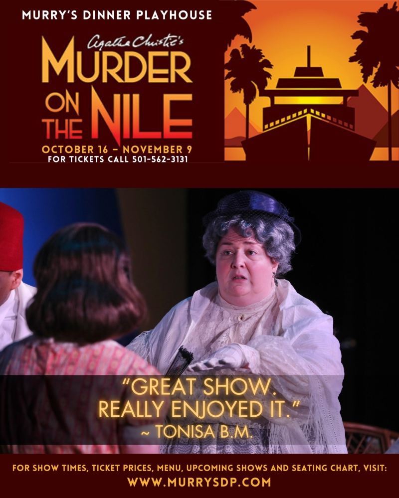 Review: AGATHA CHRISTIE'S MURDER ON THE NILE at Murry's Dinner Playhouse  Image