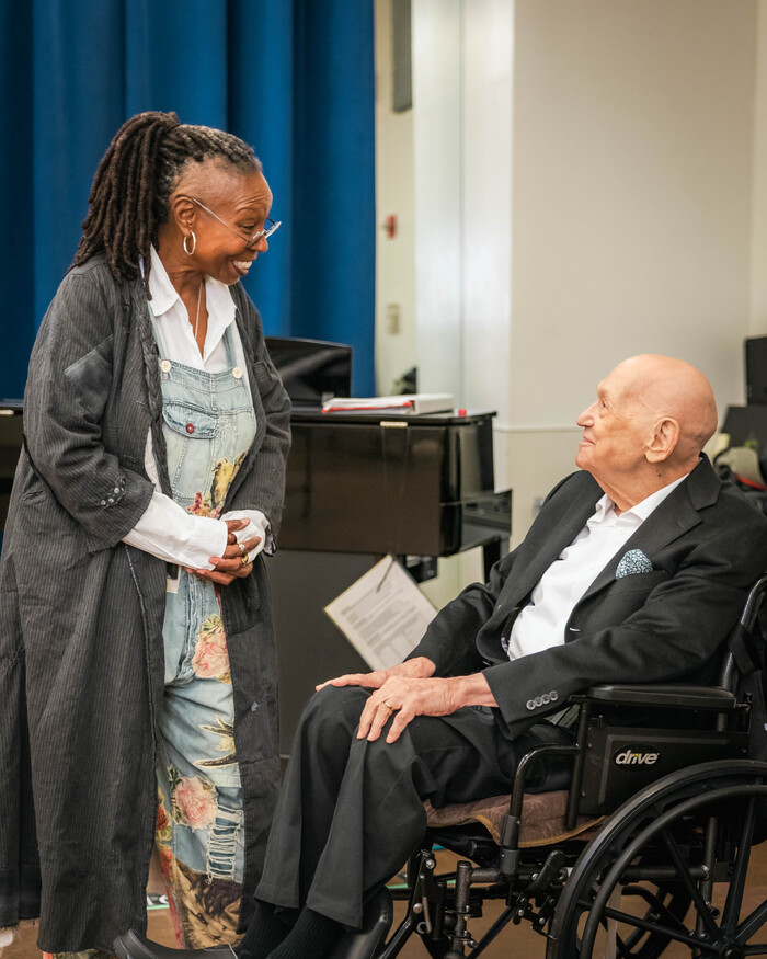 Whoopi Goldberg and Charles Strouse Photo