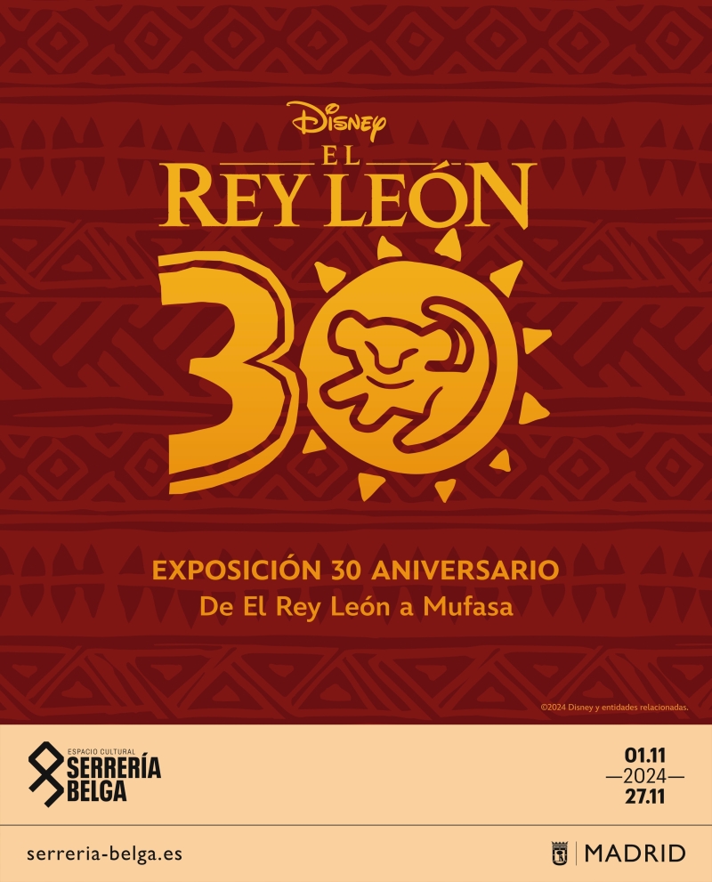 La exposición del 30 aniversaro de EL REY LEÓN abre en Madrid  Image