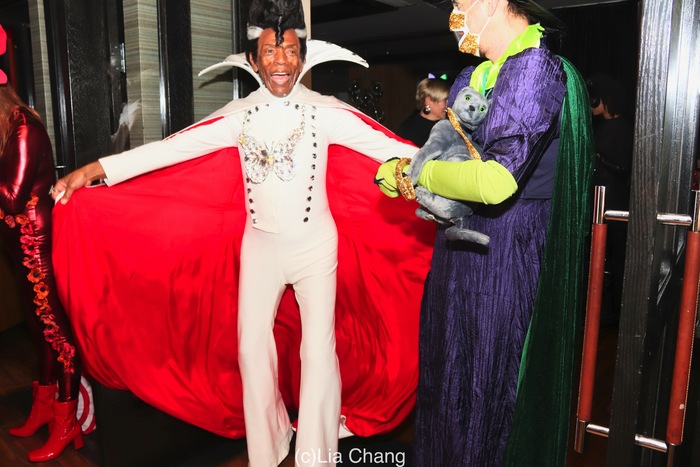 Grand Marshal André De Shields and Drew Wutke arrive at the VIP reception at The Dom Photo