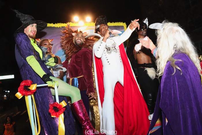 Drew Wutke, Chasity Moore, Jonathan Burke, Grand Marshal André De Shields, Kenneth D Photo