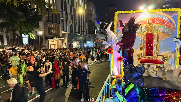 Grand Marshal André De Shields and Jonathan Burke Photo