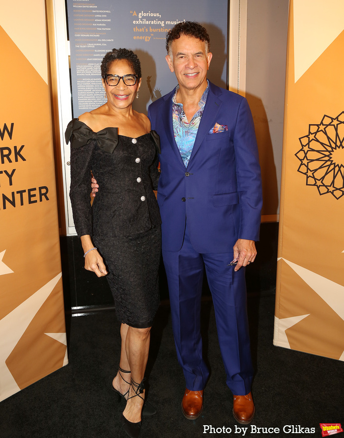 Allyson Tucker Mitchell and Brian Stokes Mitchell Photo