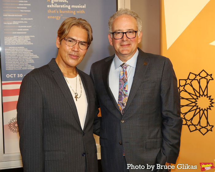 Encores! Producing Creative Director Clint Ramos and New York City Center President & Photo