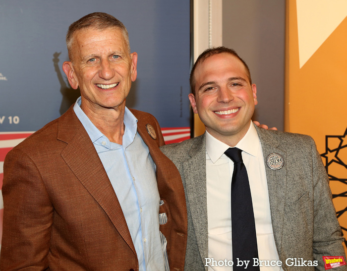 Tom Kirdahy and Director of the Terrence McNally Foundation Santino DeAngelo Photo