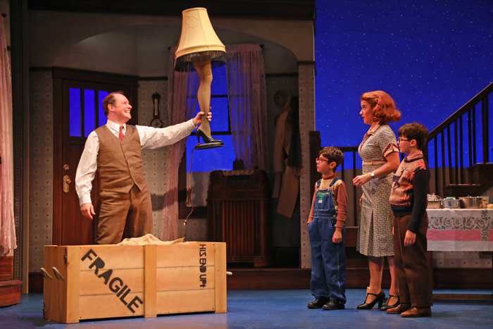 Exclusive Photos: Jim Stanek, Jenn Gambatese, & More in A CHRISTMAS STORY at Goodspeed  Image