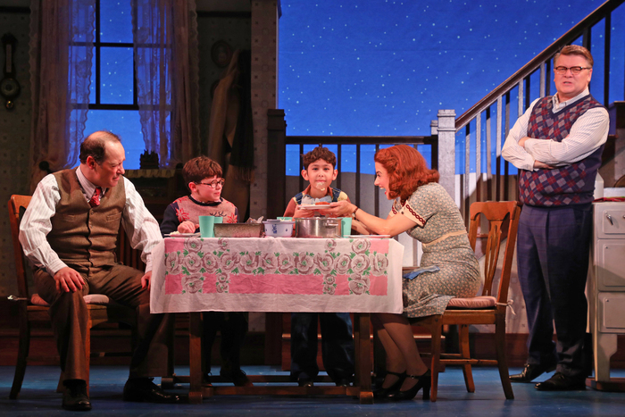 Exclusive Photos: Jim Stanek, Jenn Gambatese, & More in A CHRISTMAS STORY at Goodspeed  Image