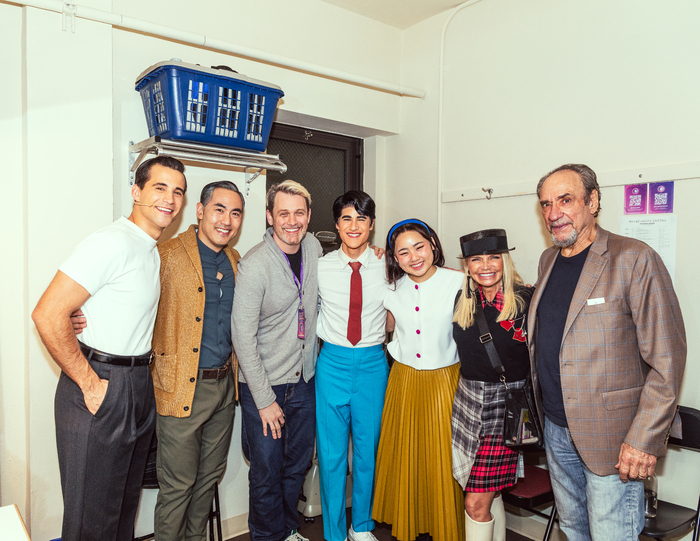 Dez Duron, Marcus Choi, Michael Arden, Darren Criss, Helen J Shen, Kristin Chenoweth, Photo