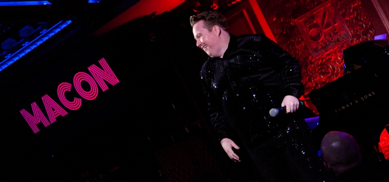 Review: Macon Prickett Owns 54 Below During MACON: HIS OWN WAY! Image
