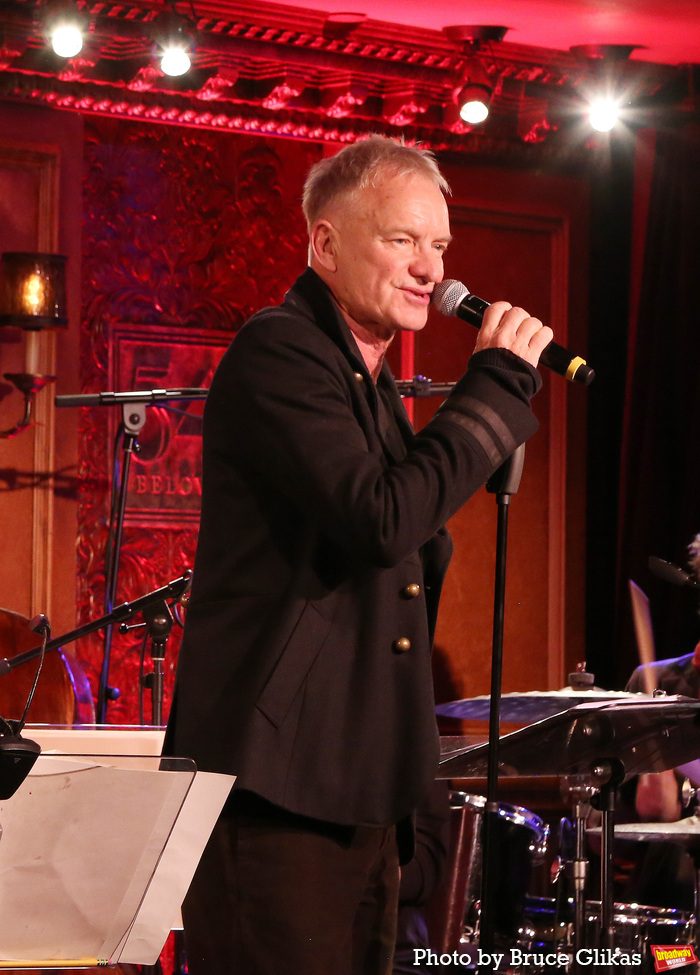 Photos: Sting and The LAST SHIP Celebrate 10th Anniversary at 54 Below  Image