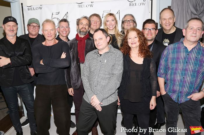 Sting & The Band including Rob Mathes, Dan Lipton, Sonny Paladino, Matt Beck, Ben But Photo