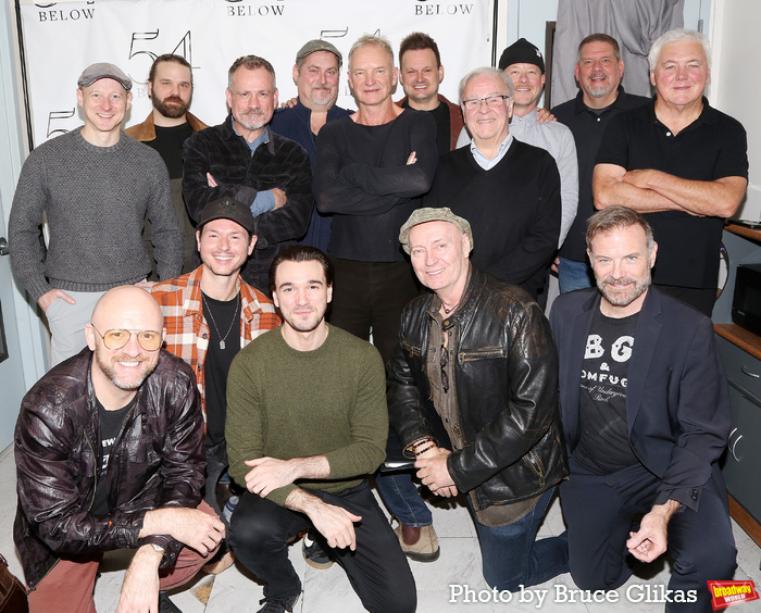 Sting & The Cast including Ethan Applegate, Fred Applegate, Craig Bennett, Jeremy Dav Photo