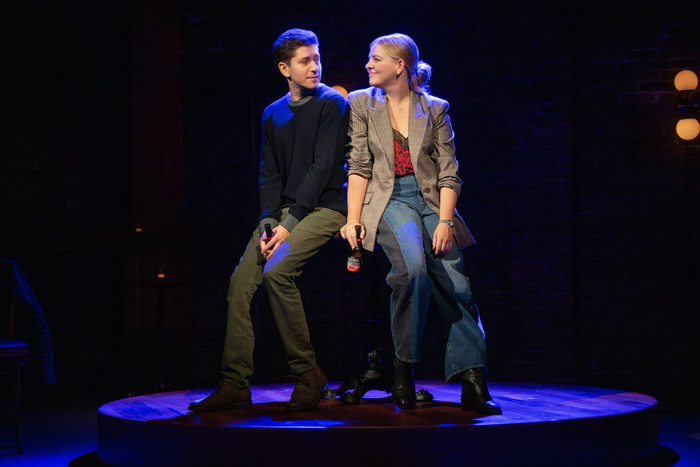 Photos: Heléne Yorke and Michael Zegen in STRATEGIC LOVE PLAY  Image