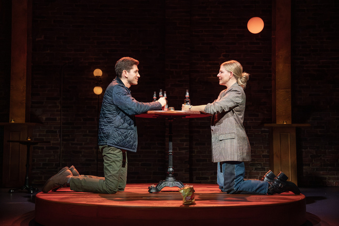 Photos: Heléne Yorke and Michael Zegen in STRATEGIC LOVE PLAY  Image