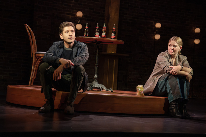 Photos: Heléne Yorke and Michael Zegen in STRATEGIC LOVE PLAY  Image