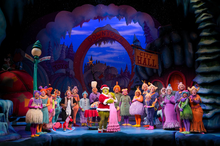 The company of Dr. Seuss's How The Grinch Stole Christmas! Photo