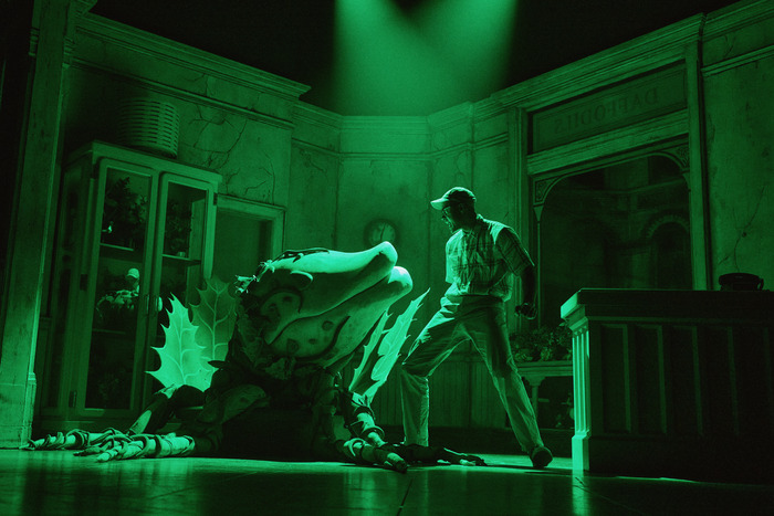 Photos: Sherie Rene Scott and Nicholas Christopher in LITTLE SHOP OF HORRORS Image