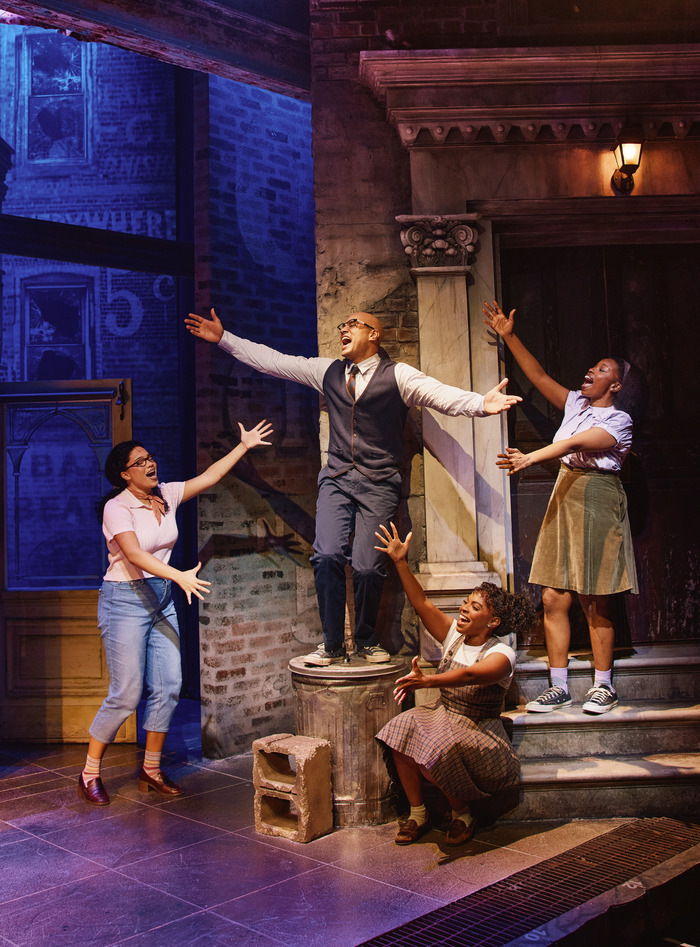 Photos: Sherie Rene Scott and Nicholas Christopher in LITTLE SHOP OF HORRORS Image