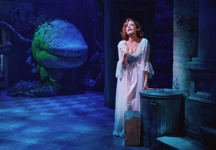 Photos: Sherie Rene Scott and Nicholas Christopher in LITTLE SHOP OF HORRORS Image